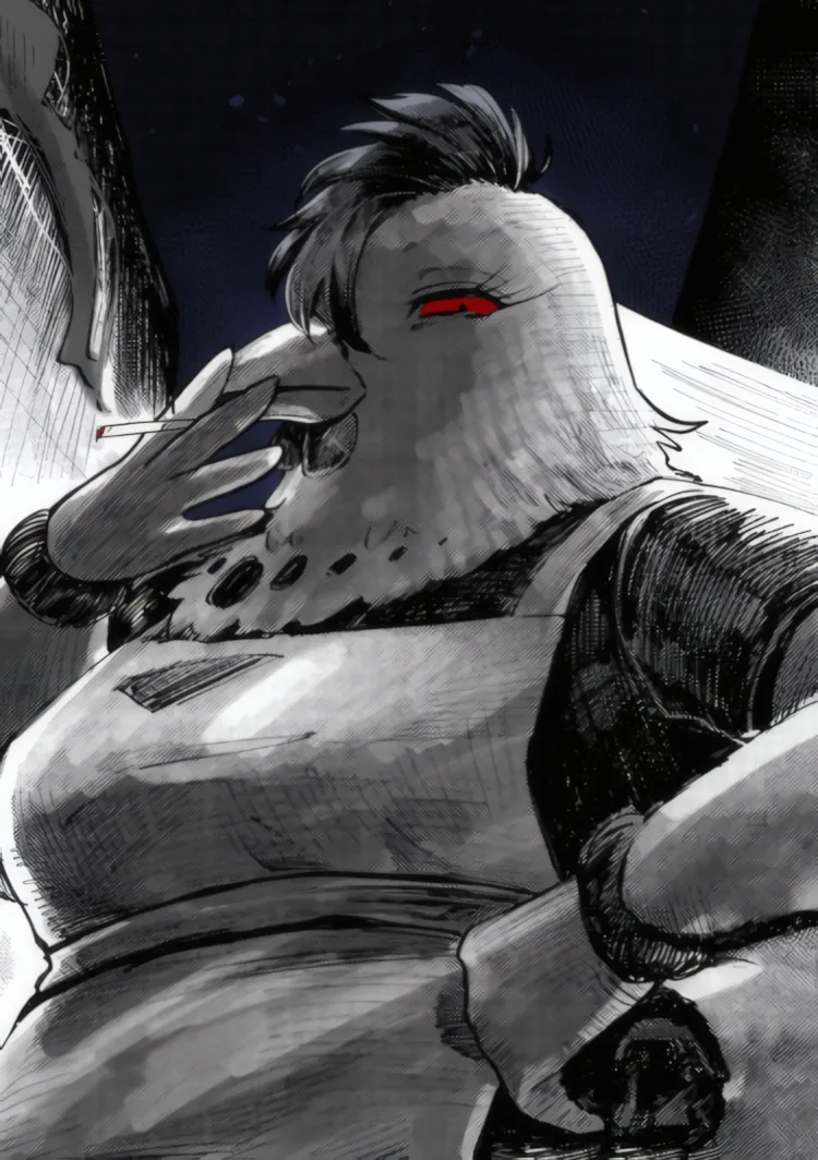 Рассказ о курице и её чаде волке